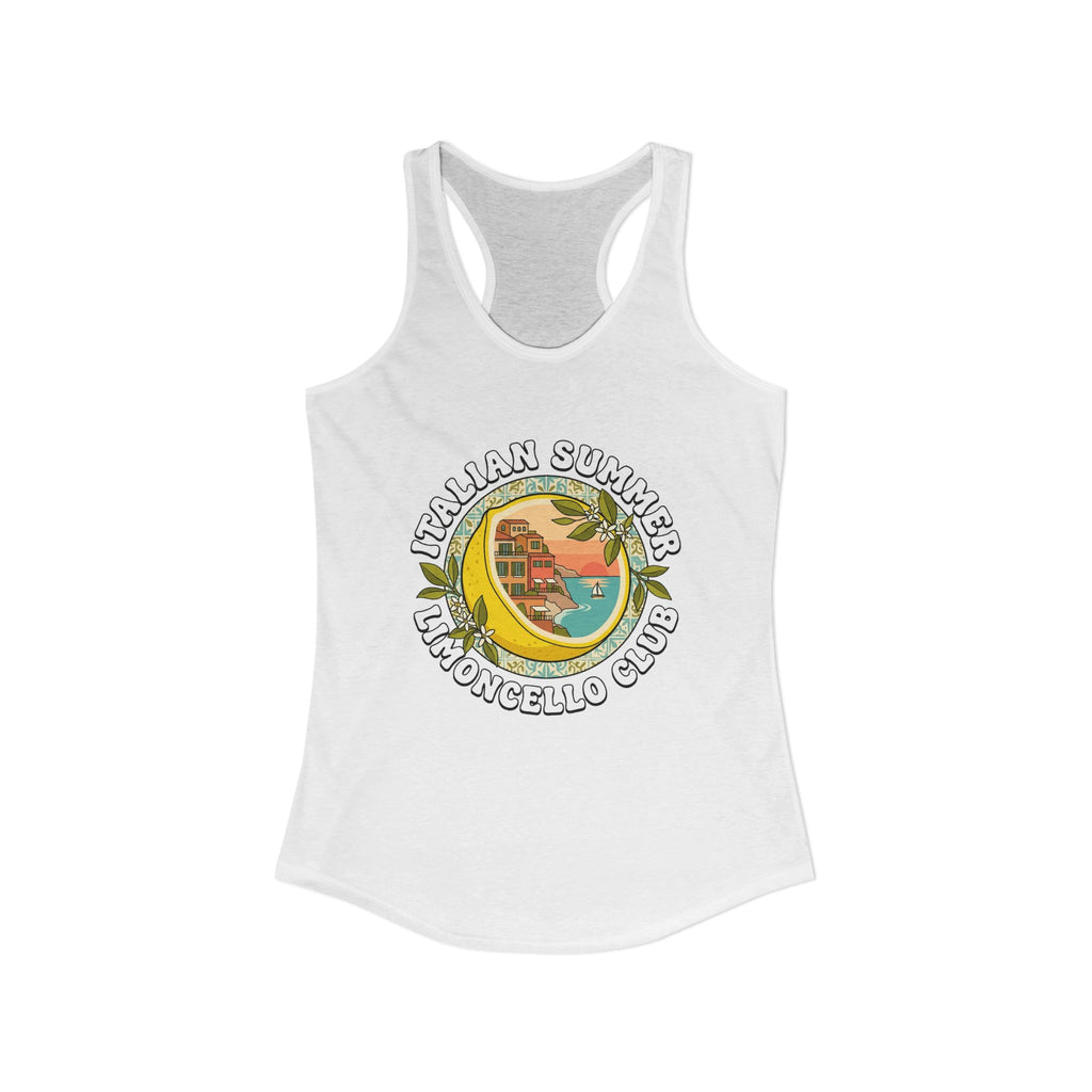 Women's Ideal Racerback Tank - Italian Summer