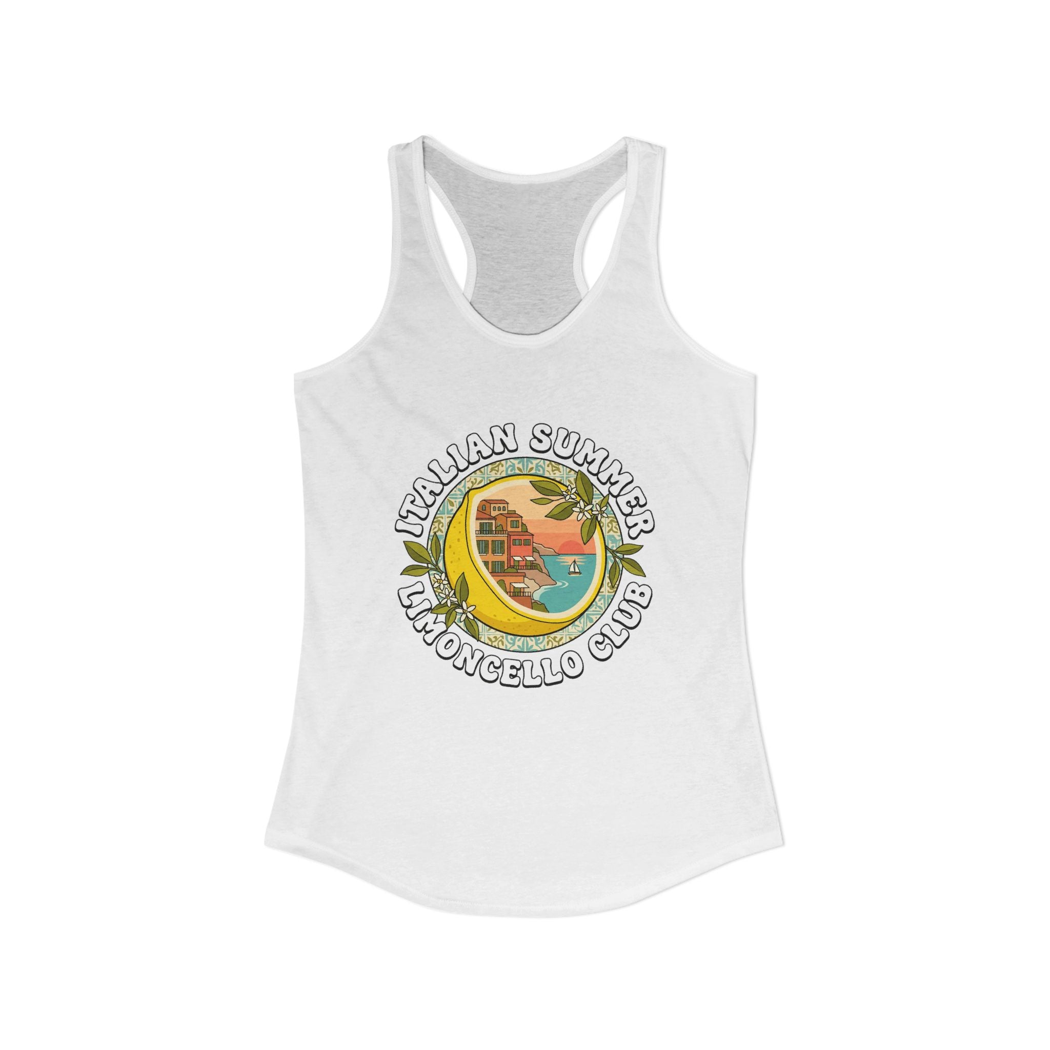 Women's Ideal Racerback Tank - Italian Summer
