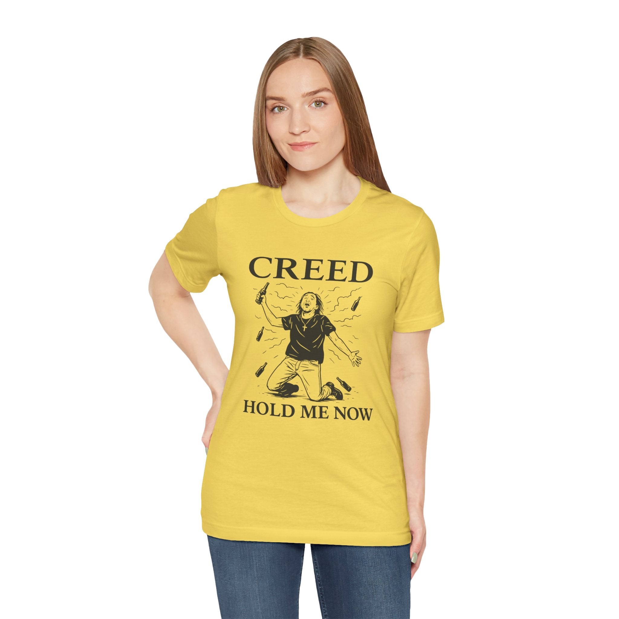 Creed Hold Me Now Graphic Tee – Unisex Jersey Short Sleeve T-Shirt