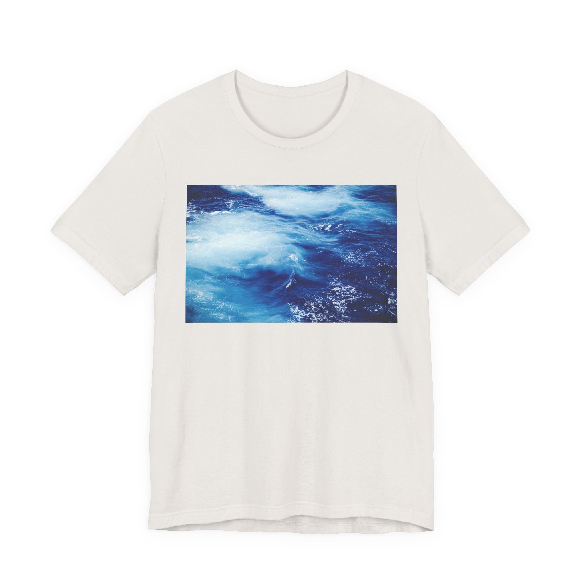 Ocean Waves  Tee — Blue Water Photography T-Shirt