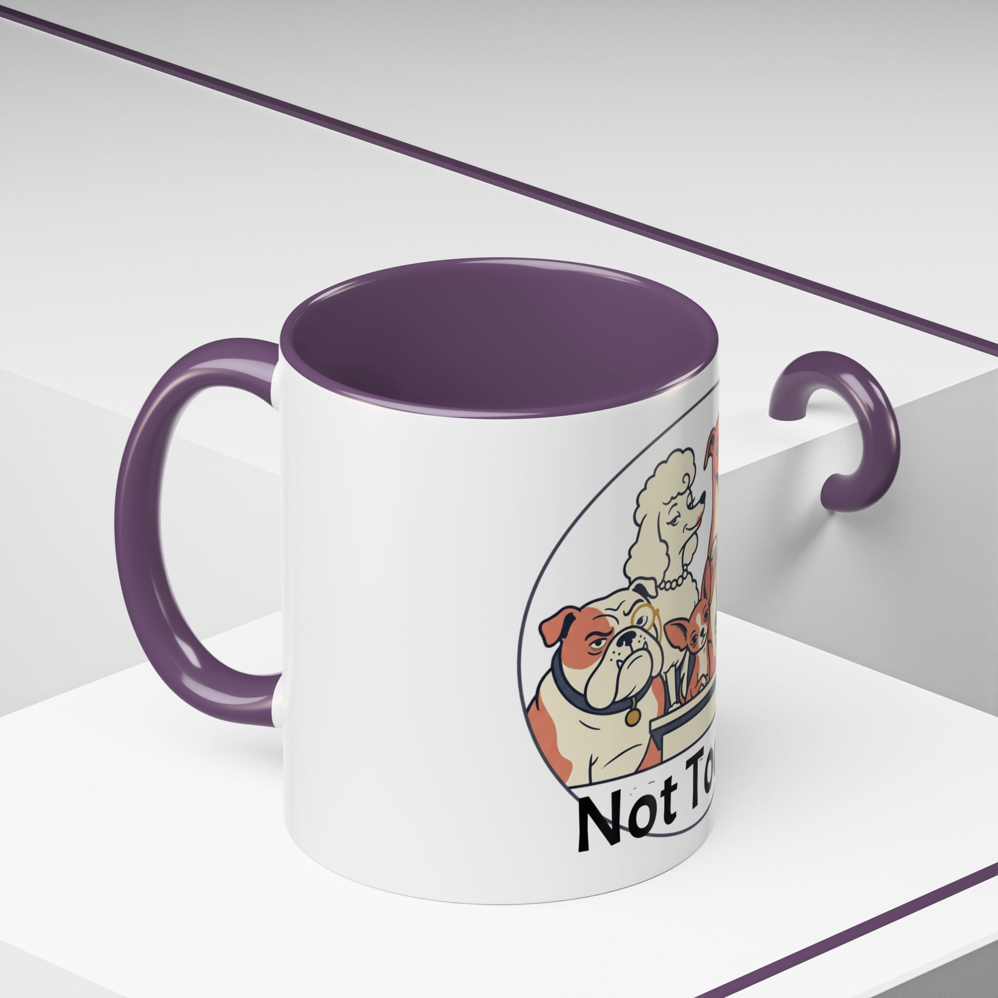 Accent Mug — 'Not Today' Dog Pack Coffee Mug (11/15oz)