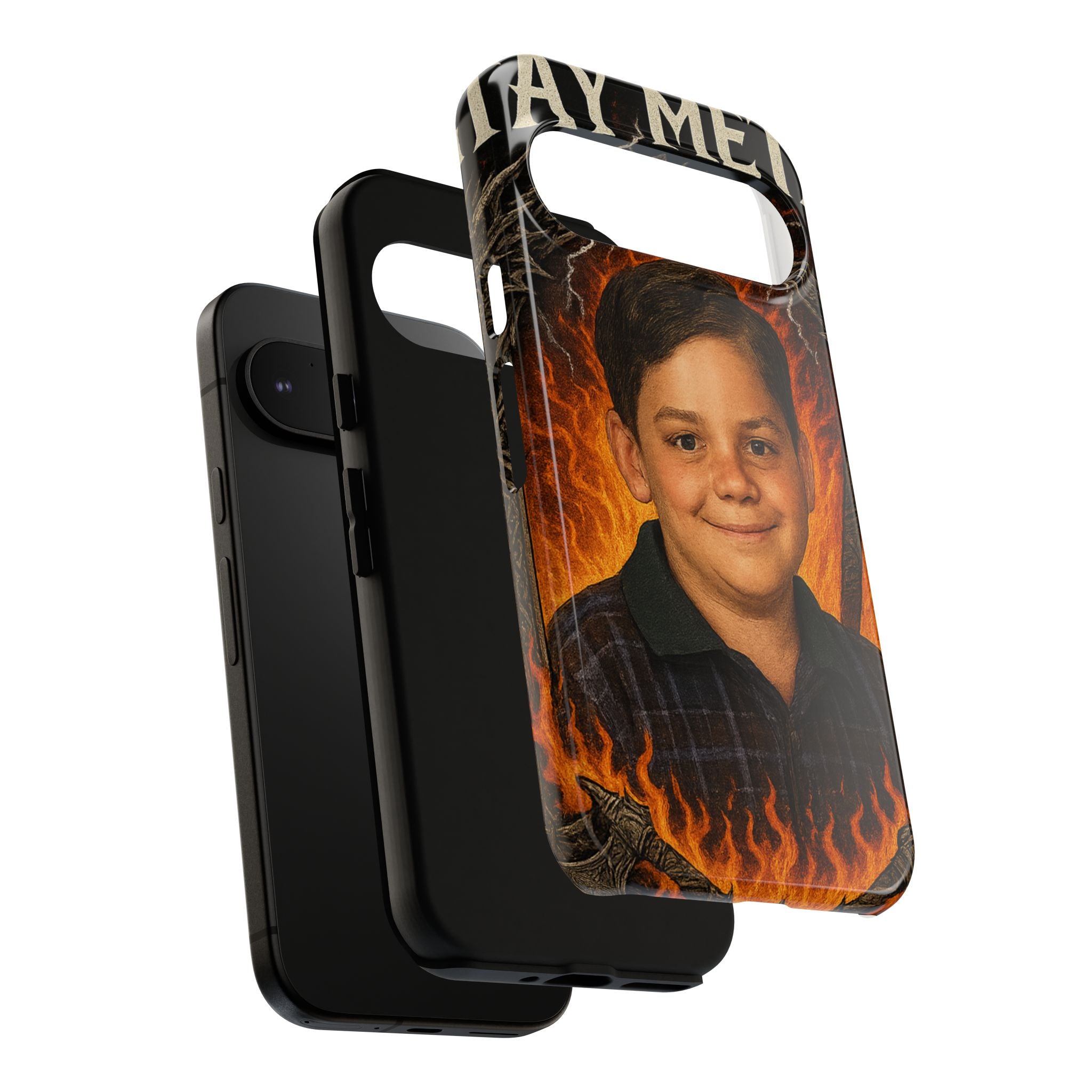 Metalhead Phone Case, Tough Cases for Music Lovers, Personalize with Unique Art, Gift for Metal Fans, Rock Lover's Accessory