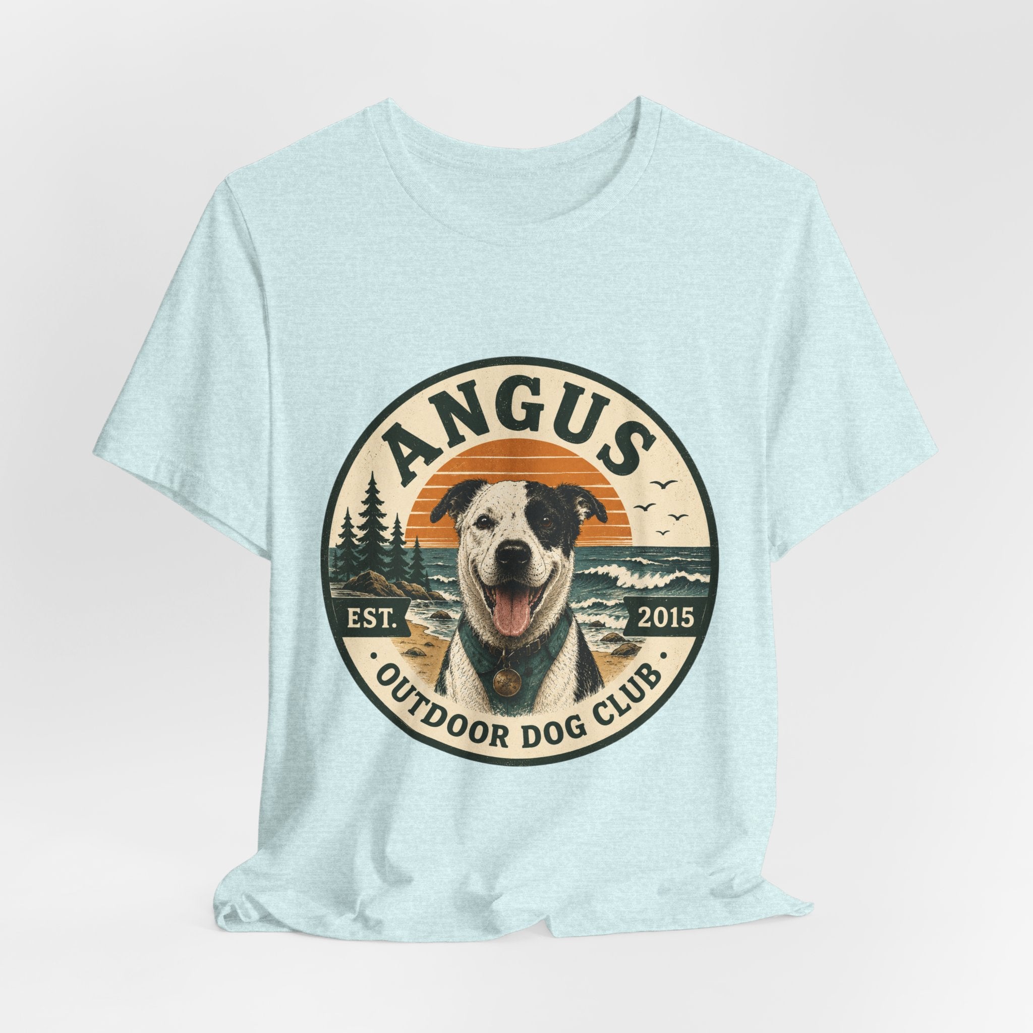 Angus Dog Photo Collage T-Shirt