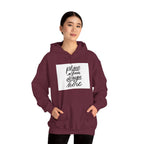Classic Hoodie with Centered Design – 'Place Your Design Here'
