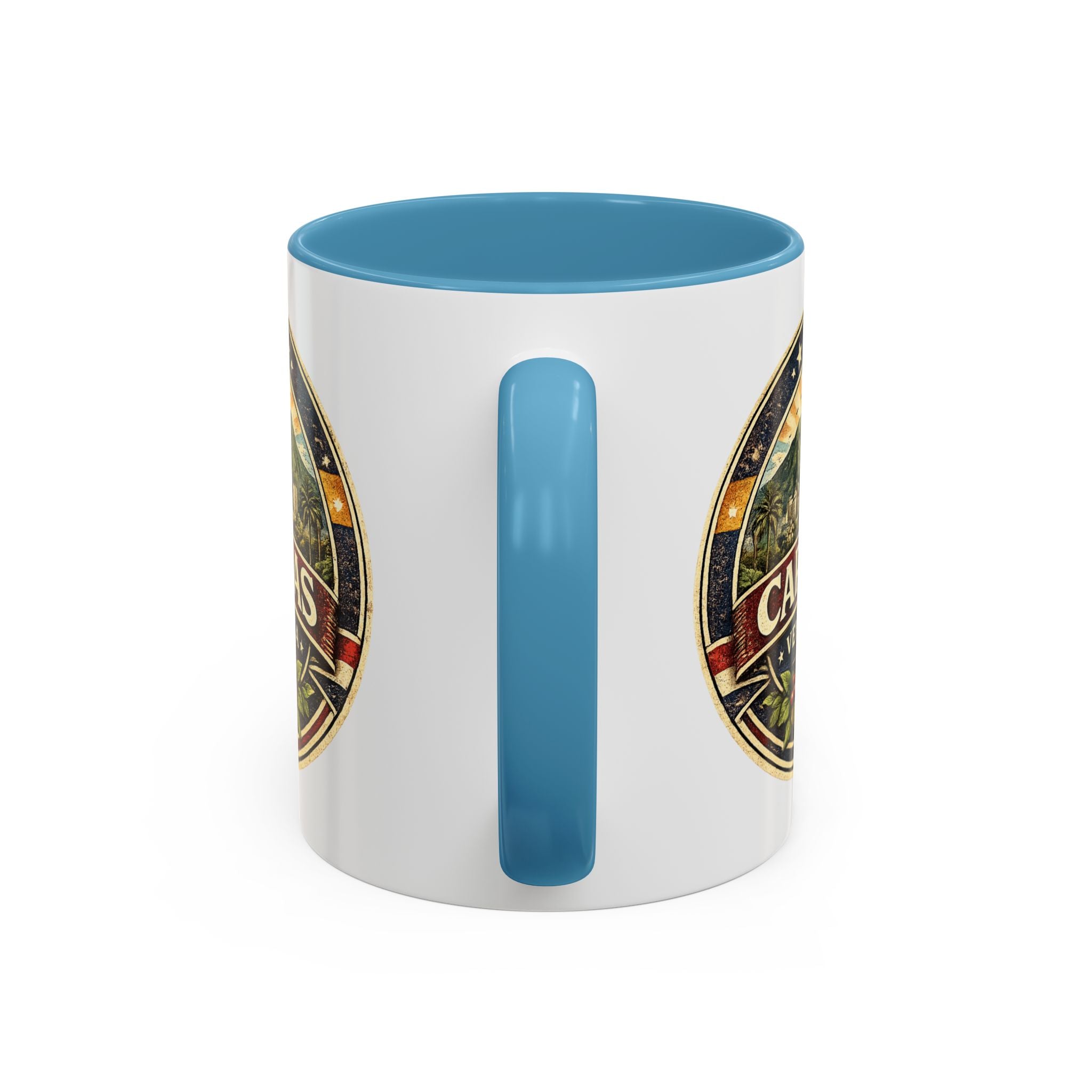Caracas Venezuela Vintage Travel Accent Coffee Mug