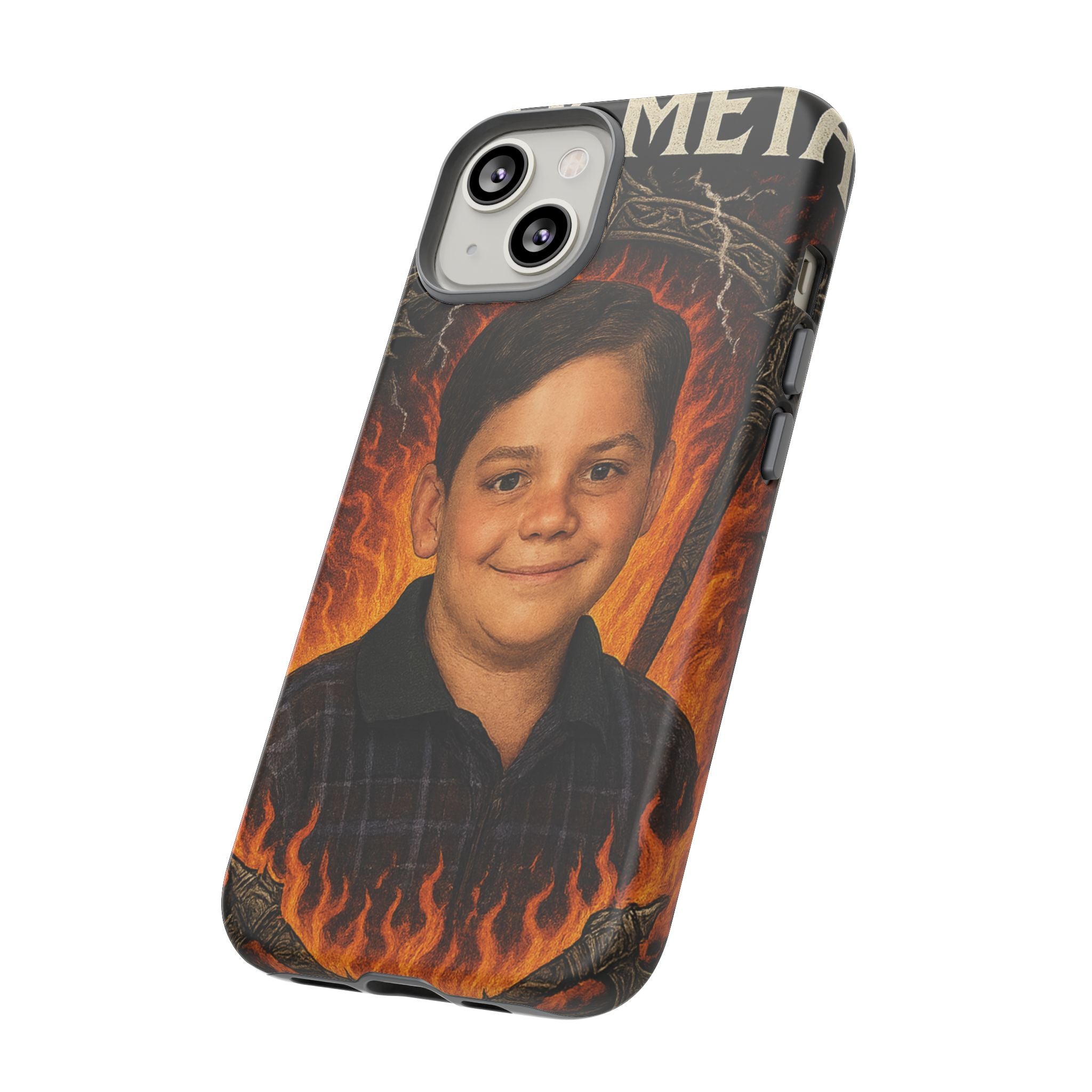 Metalhead Phone Case, Tough Cases for Music Lovers, Personalize with Unique Art, Gift for Metal Fans, Rock Lover's Accessory