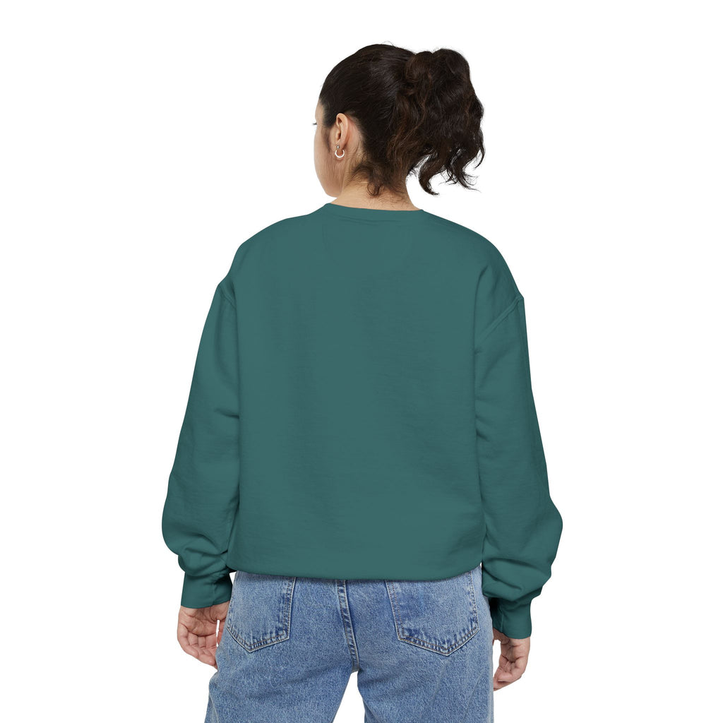 Floral Meadow Sweatshirt — Pink Cosmos Garden Crewneck