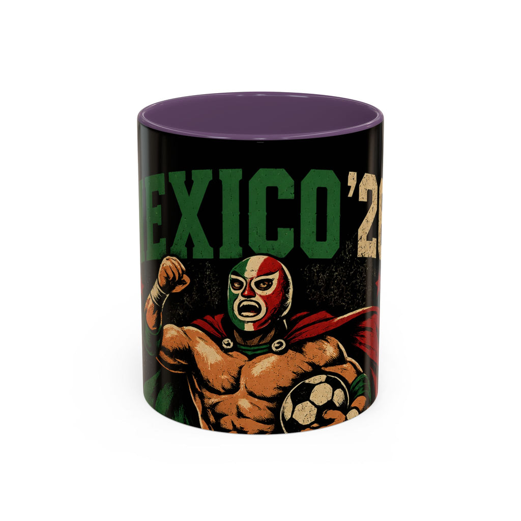 Mexico ’26 Luchador Soccer Coffee Mug