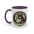 Coffee Lovers Mug — Rustic 'Coffee & Hops' Accent Ceramic Mug (11/15oz)