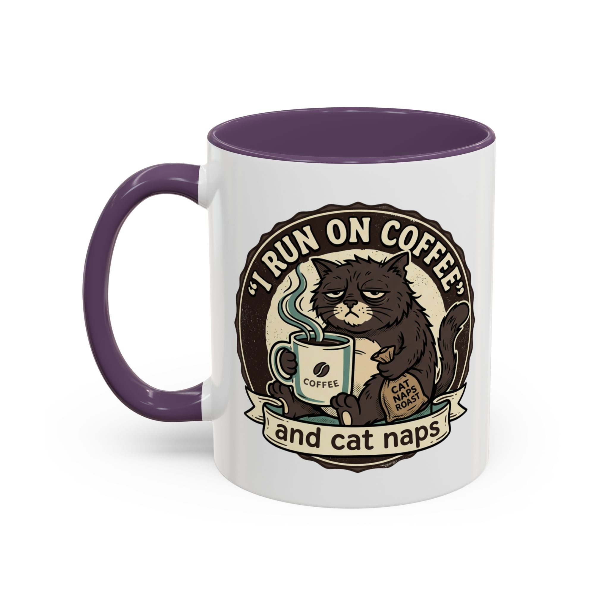 Coffee Lovers Mug — Rustic 'Coffee & Hops' Accent Ceramic Mug (11/15oz)