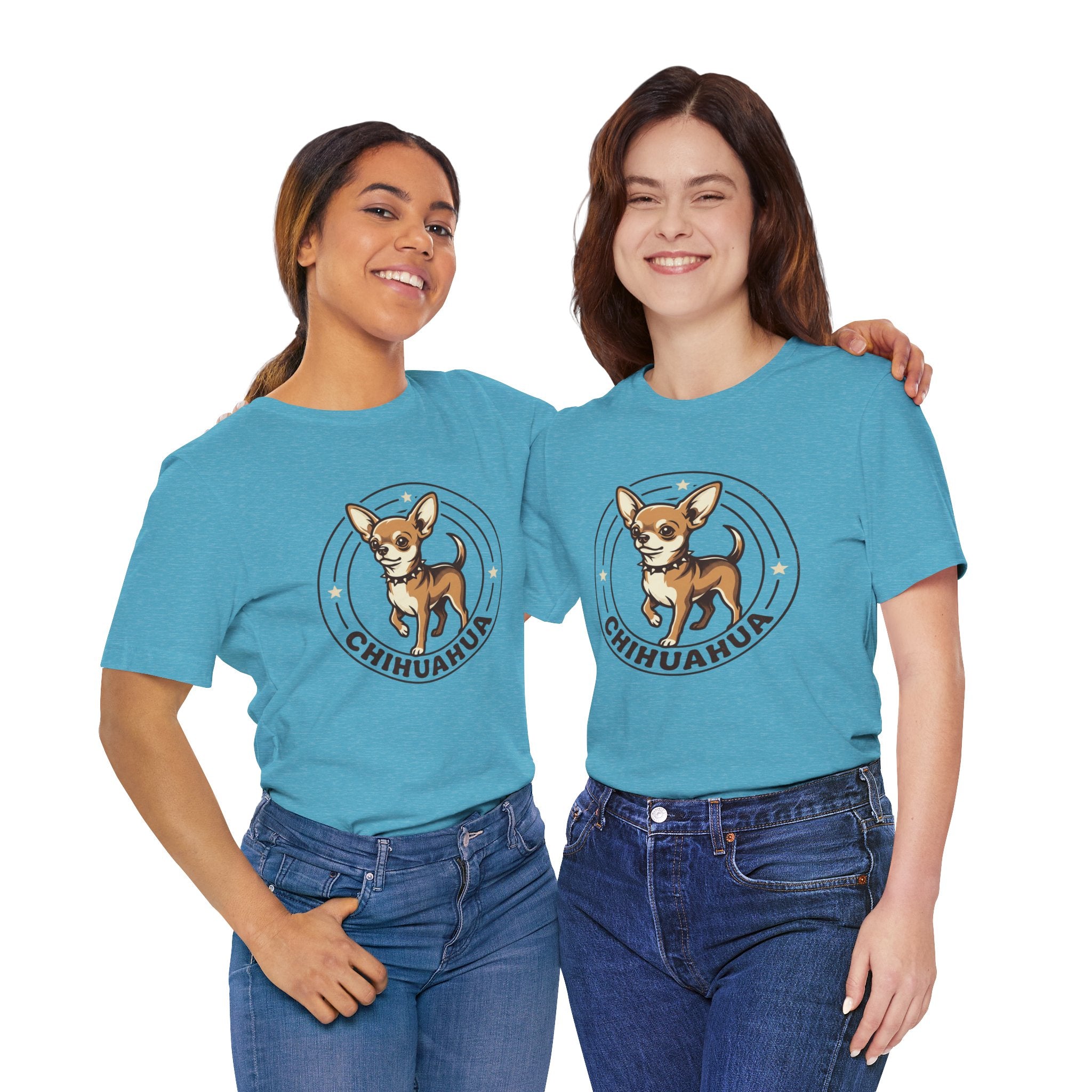 Chihuahua Graphic Tee — Cute Cartoon Dog T‑Shirt for Chihuahua Lovers