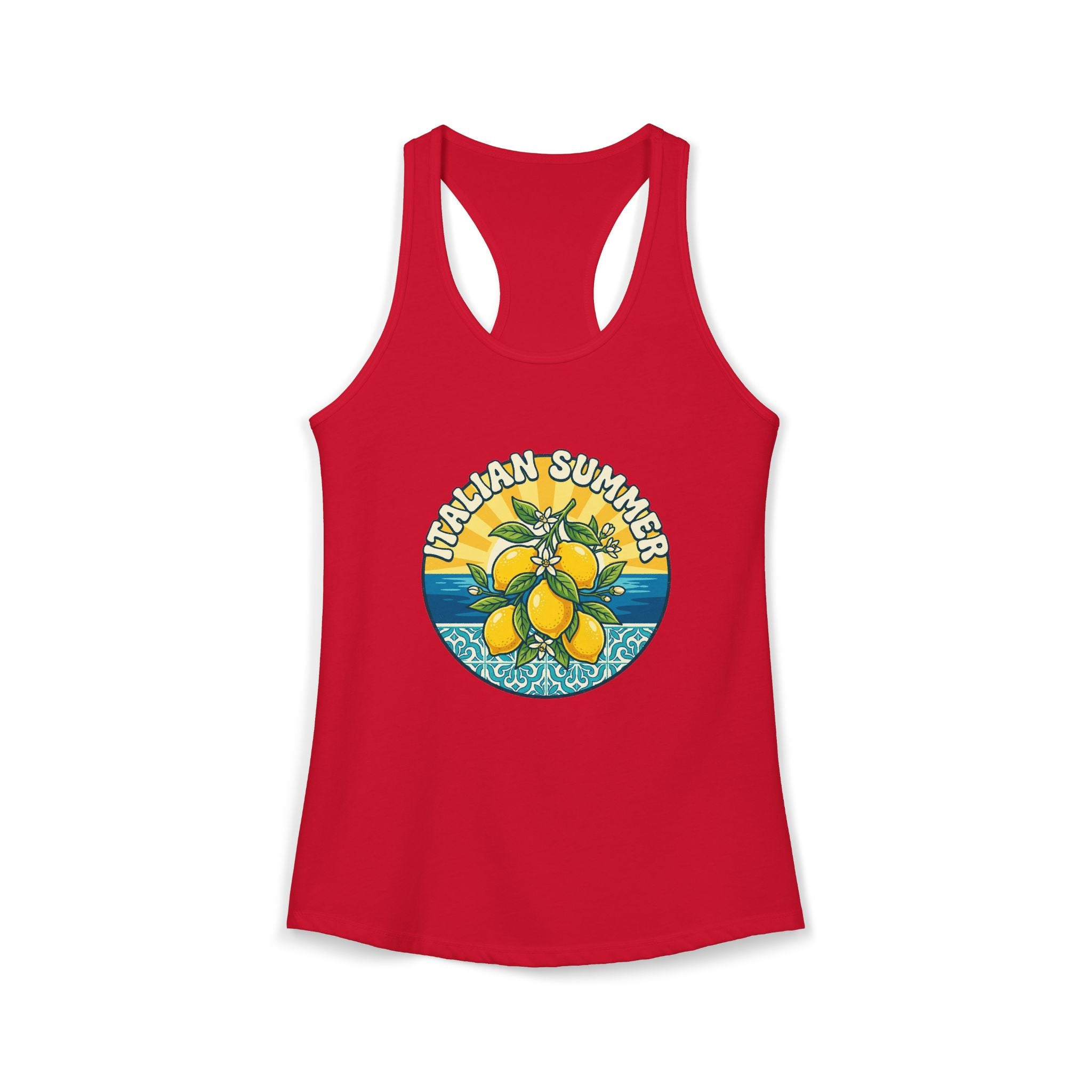 Summer Graphic Tank — Italian Style