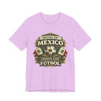 Mexico Soccer T‑Shirt — "Hecho en México, Criado con Fútbol" Vintage Football Tee