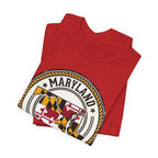 Maryland State Seal T-Shirt – The Free State Flag Emblem Tee