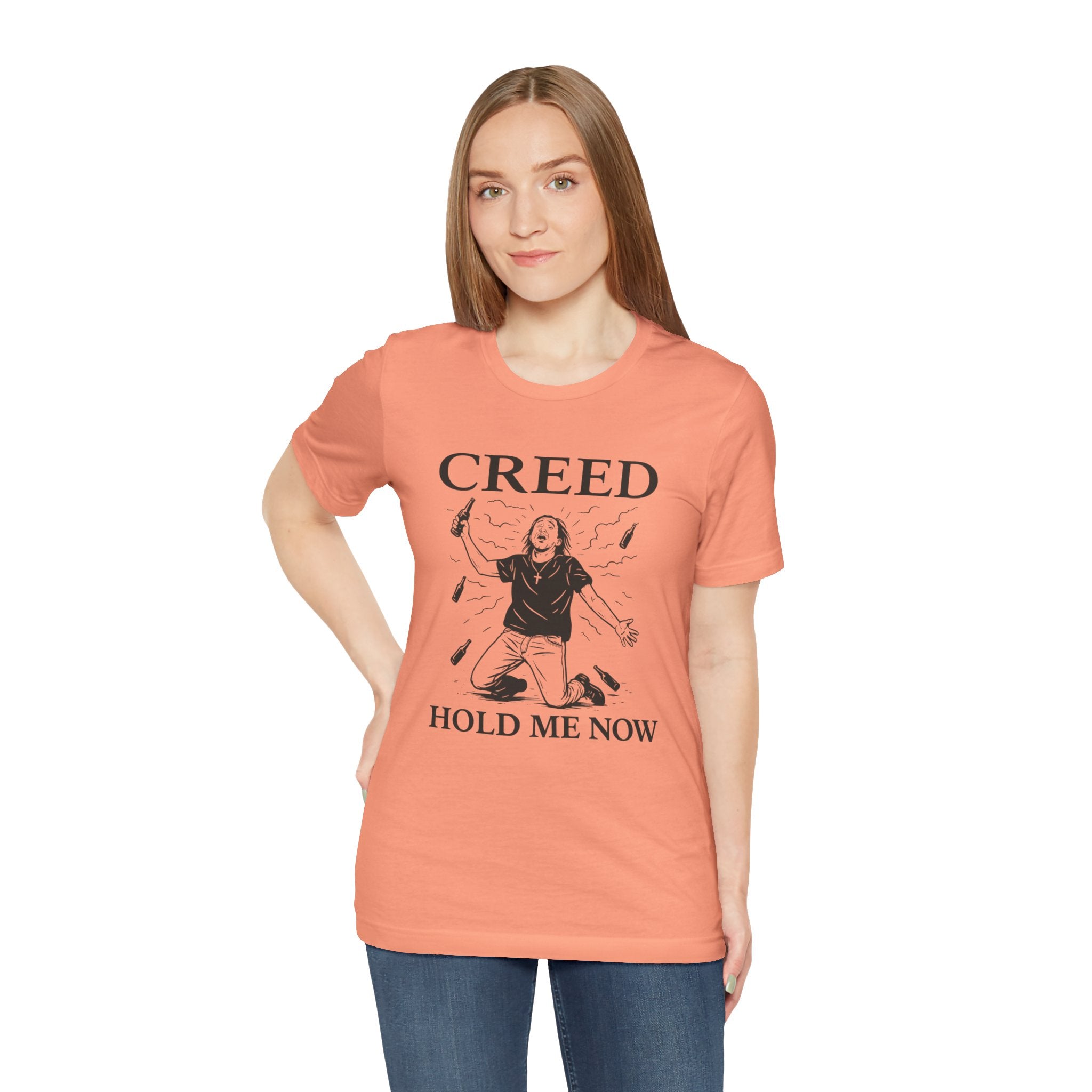 Creed Hold Me Now Graphic Tee – Unisex Jersey Short Sleeve T-Shirt