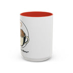 Latte Cat Coffee Mug – "Don't Wake Me, I'll Move" Cute Cat Latte Art Ceramic Accent Mug