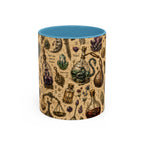 The Alchemist's Cabinet Coffee Mug — Vintage Apothecary Accent Mug (11/15 oz)