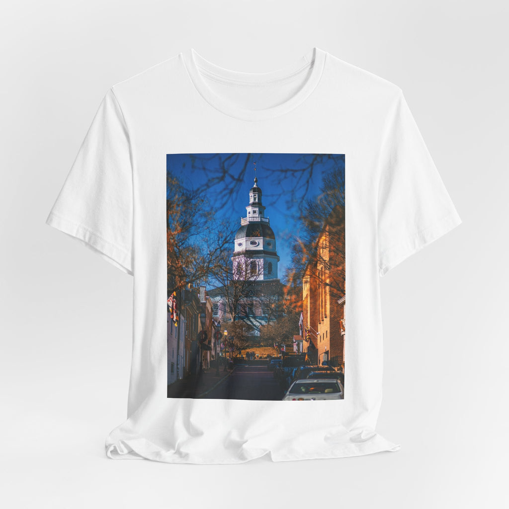 Maryland State House Street Photo Tee
