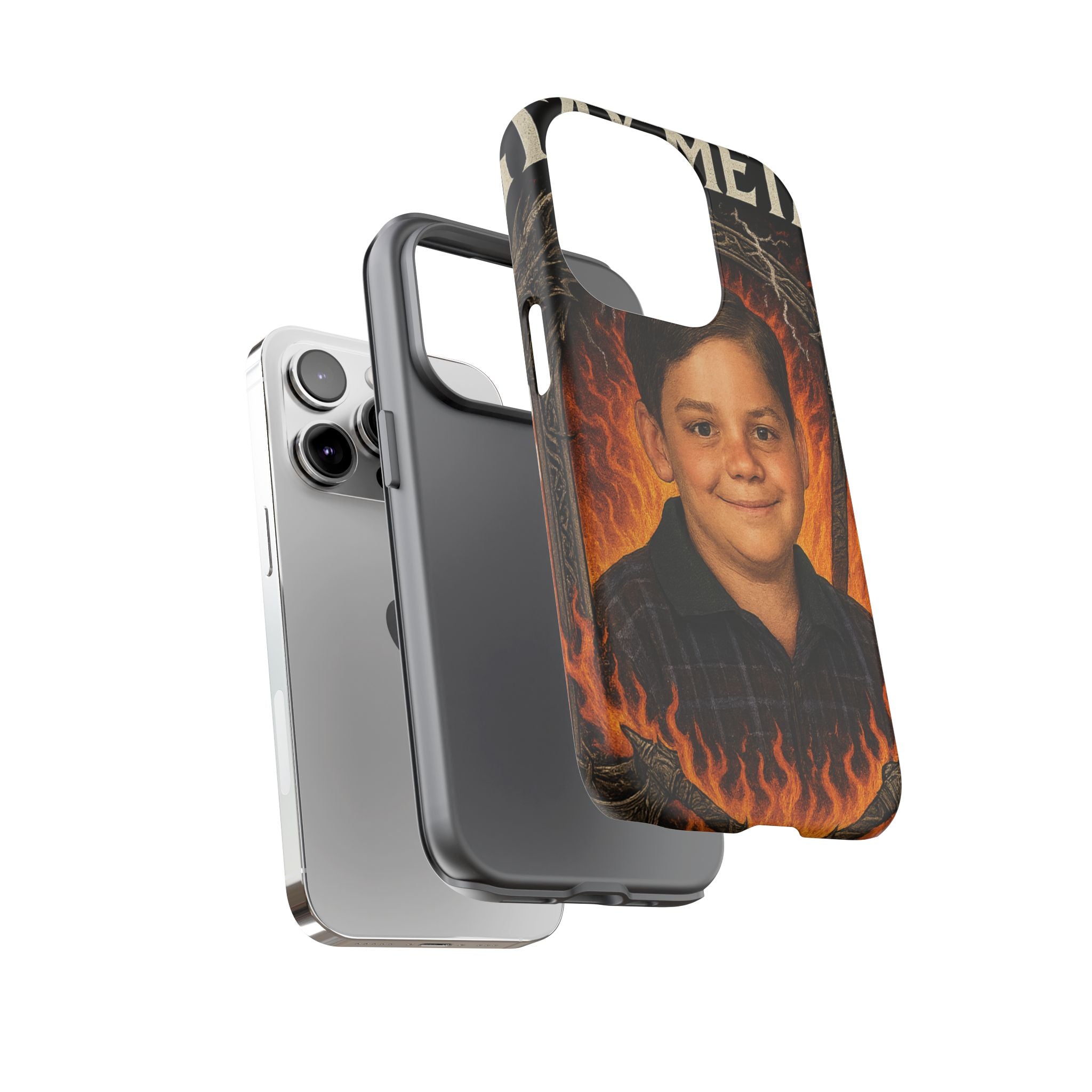 Metalhead Phone Case, Tough Cases for Music Lovers, Personalize with Unique Art, Gift for Metal Fans, Rock Lover's Accessory