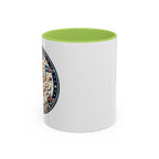 Space Camper Patch Coffee Mug — Retro Astronaut Camper 11/15oz Accent Mug