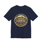 Caracas Venezuela Vintage Travel Tee — Retro City Badge T-Shirt