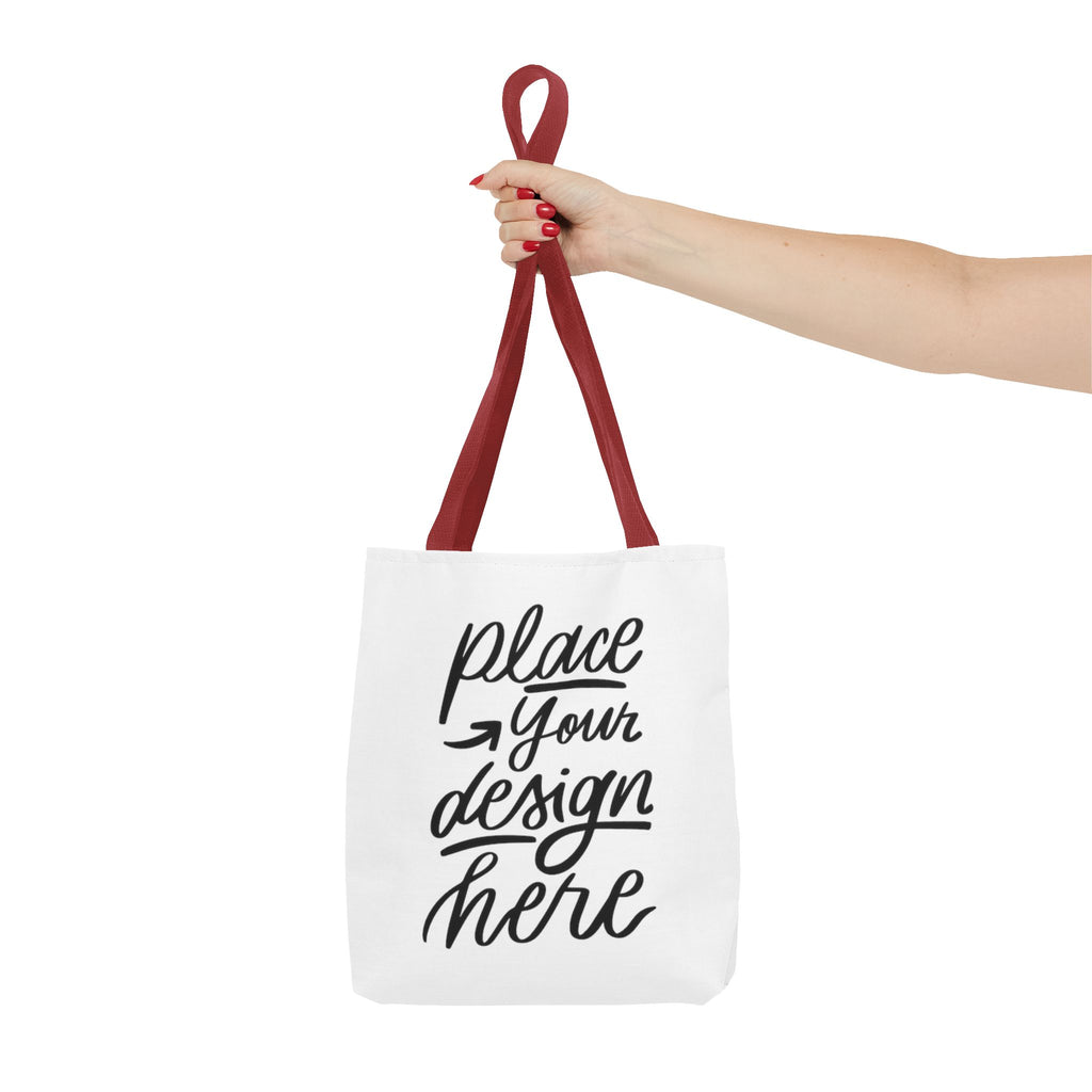 Custom Printed Tote Bag — Personalized All-Over-Print Canvas Shopper