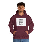 Classic Hoodie with Centered Design – 'Place Your Design Here'
