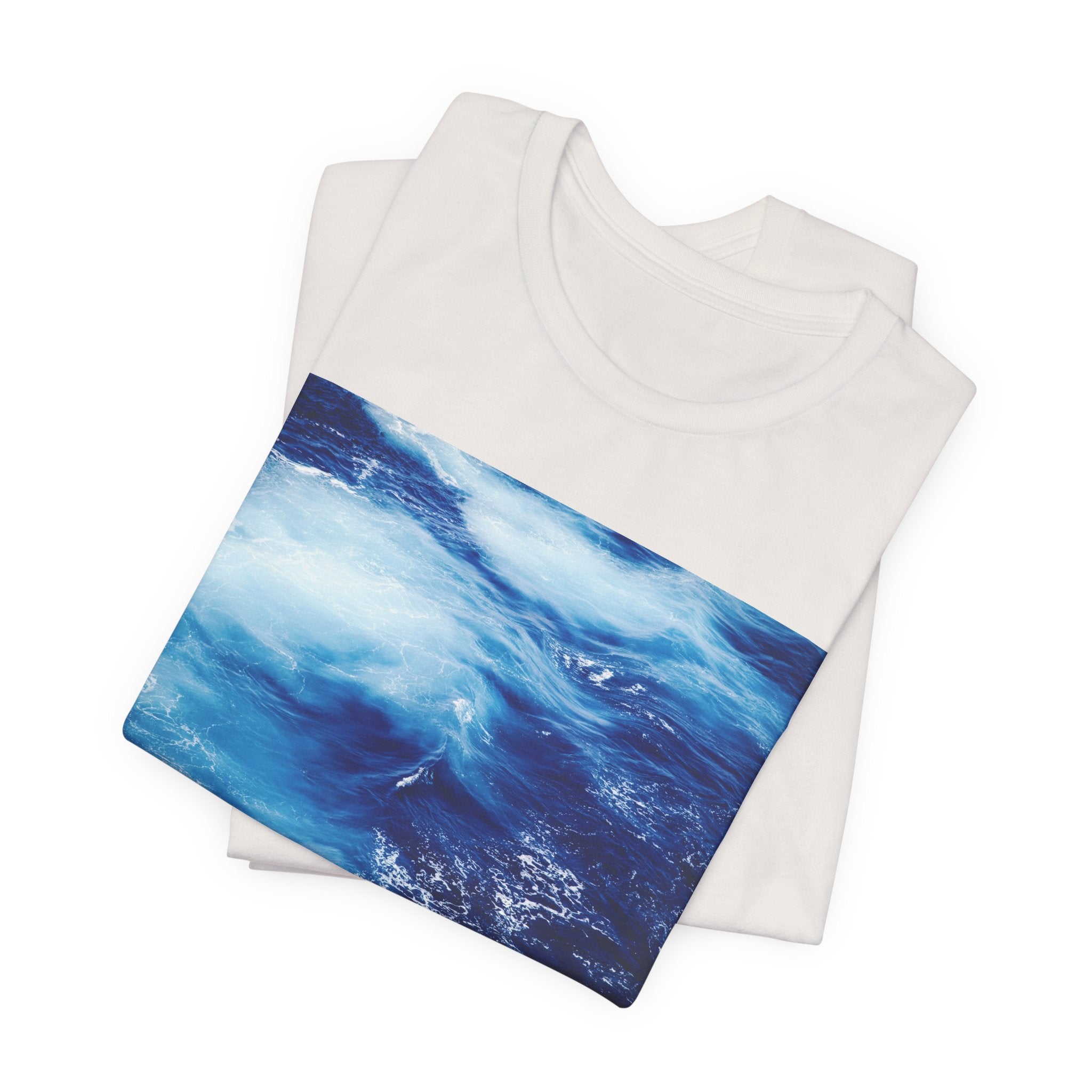 Ocean Waves  Tee — Blue Water Photography T-Shirt
