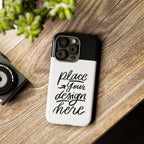 Tough Custom Phone Case — Protective Cover