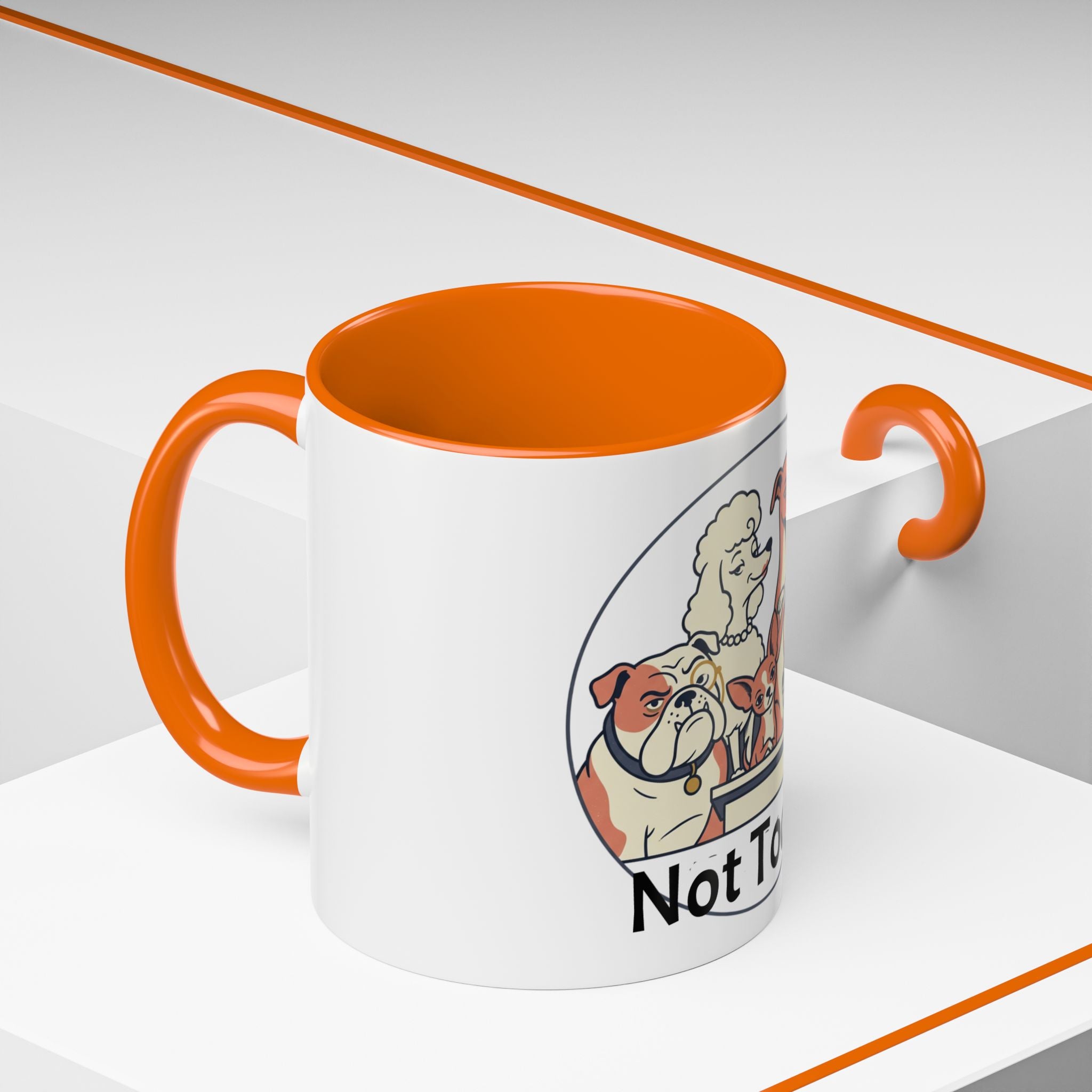 Accent Mug — 'Not Today' Dog Pack Coffee Mug (11/15oz)
