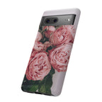 Tough Case — Pink Peonies Floral Phone Case