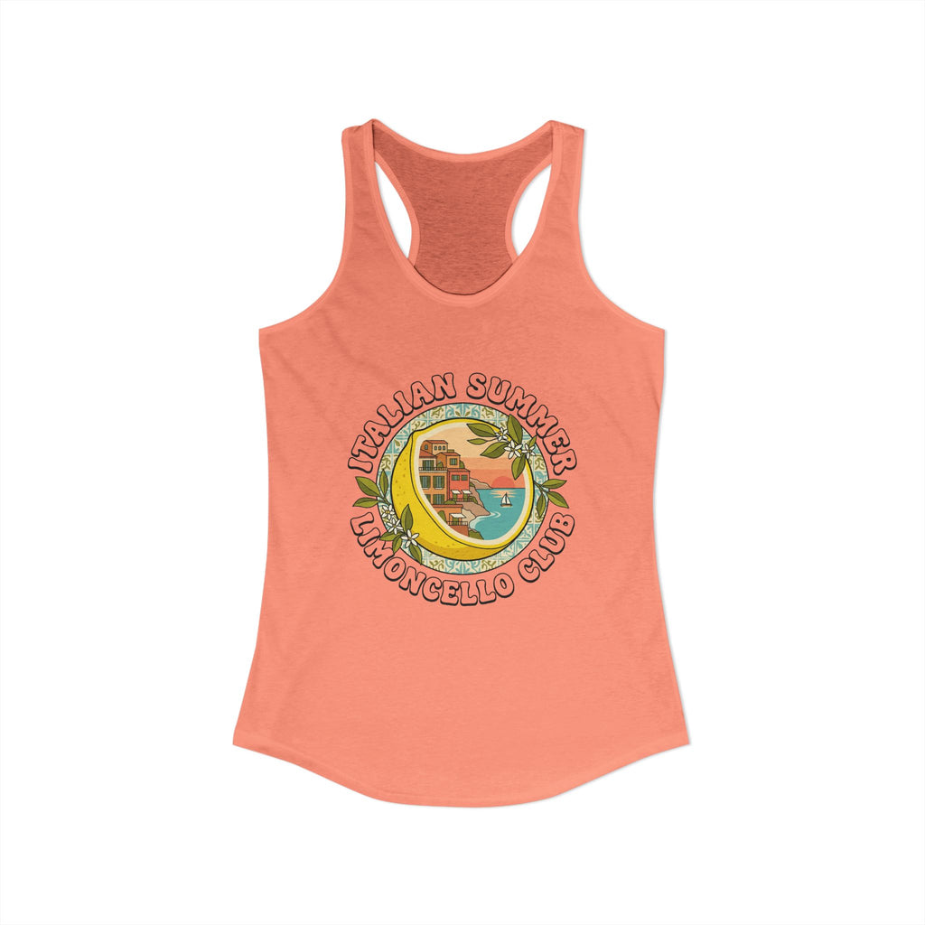 Women's Ideal Racerback Tank - Italian Summer