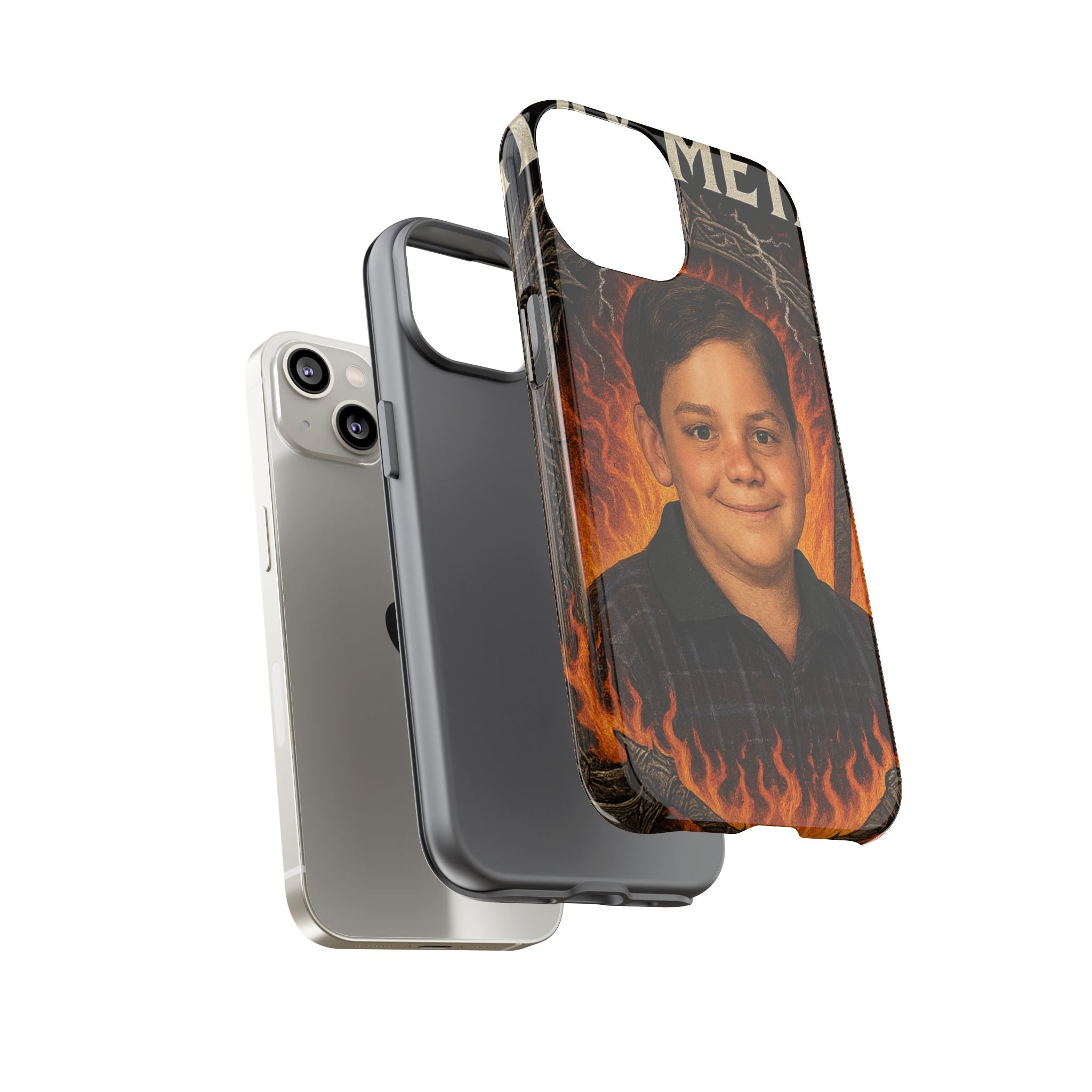 Metalhead Phone Case, Tough Cases for Music Lovers, Personalize with Unique Art, Gift for Metal Fans, Rock Lover's Accessory