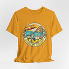 Amalfi Coast Vintage Travel Tee — Scenic Lemon & Vespa Graphic