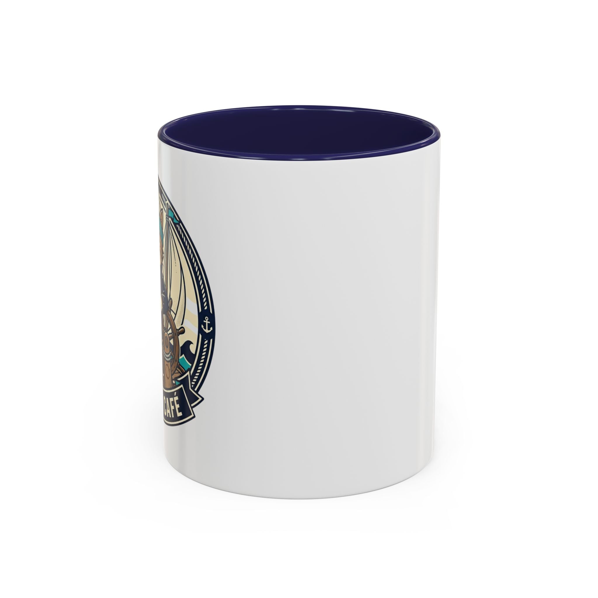 Nautical Sailboat Coffee Mug – Vintage Ocean Adventure Accent Mug