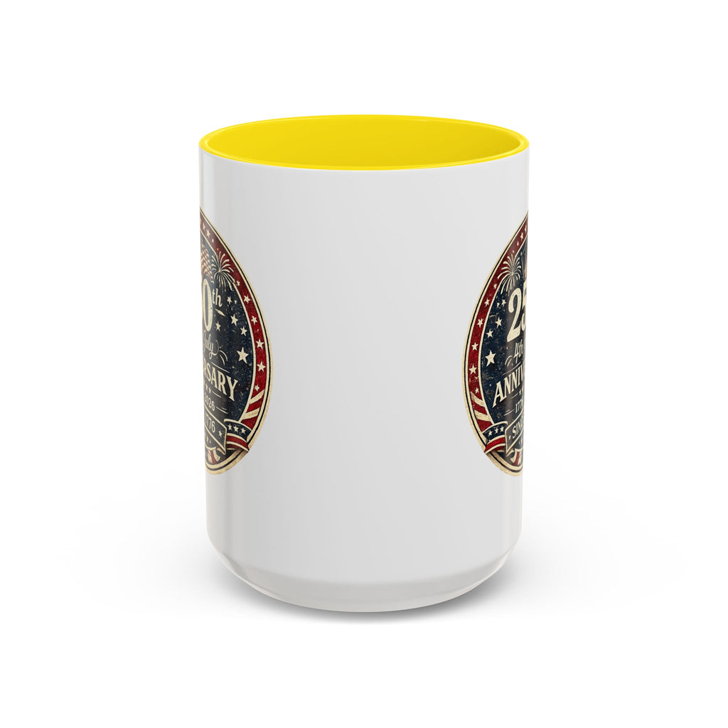250th 4th of July Anniversary Coffee Mug