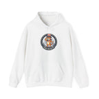 Patriotic Cat Hoodie — "Ready for the Stars" Graphic Pullover