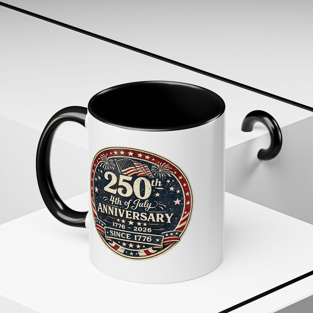 250th 4th of July Anniversary Coffee Mug