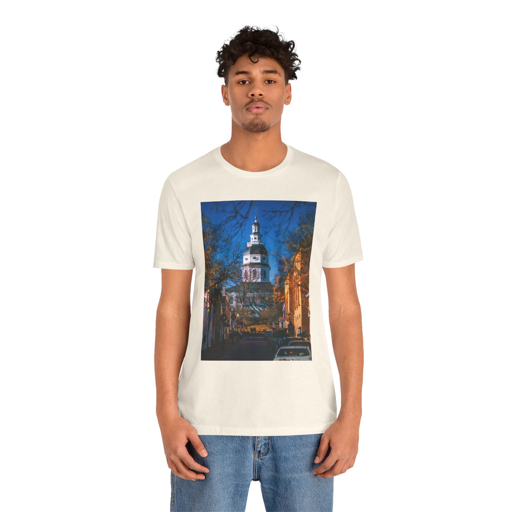 Maryland State House Street Photo Tee