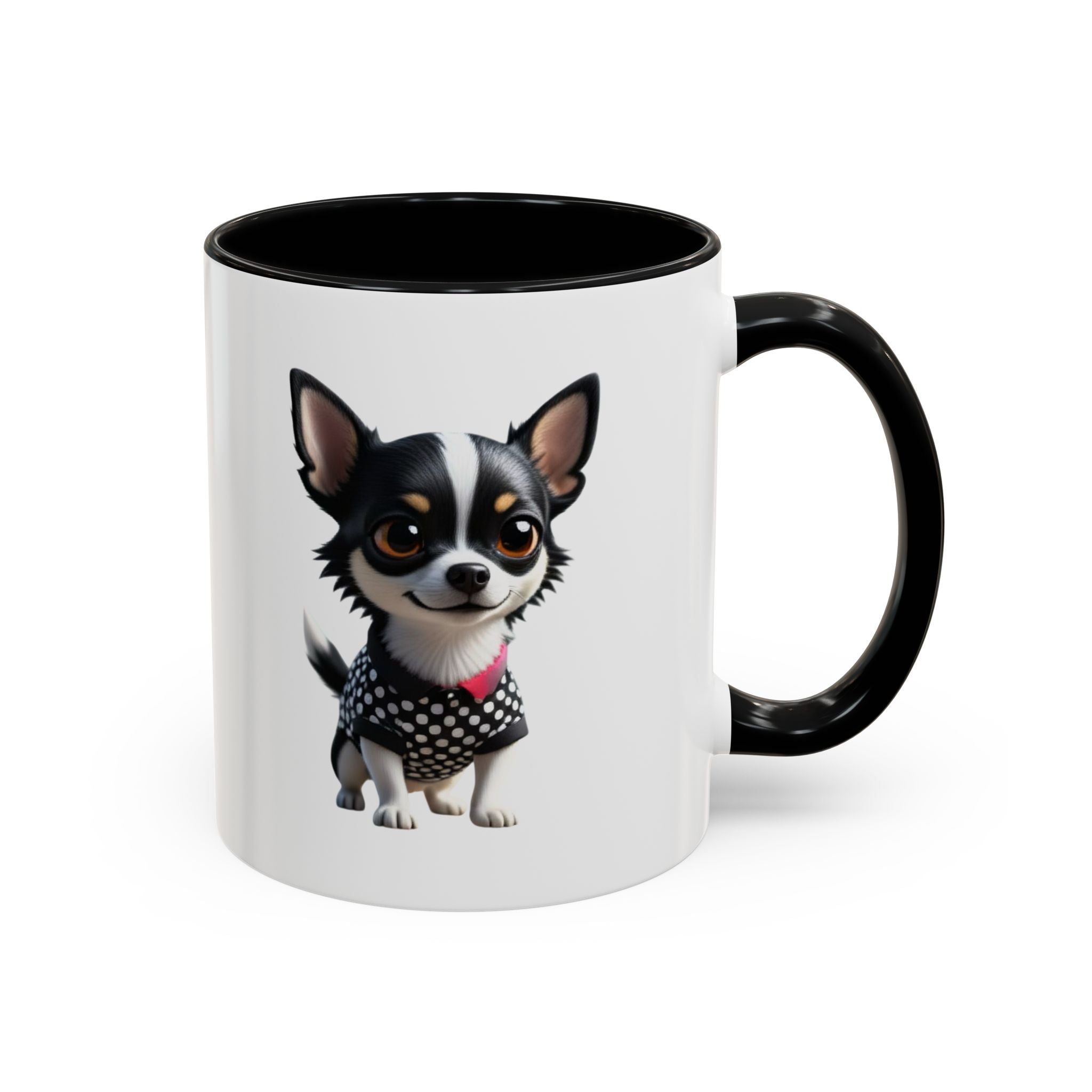 Chihuahua Dog Accent Coffee Mug – Cute Tiny Pup 11/15oz