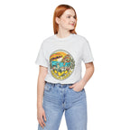 Amalfi Coast Vintage Travel Tee — Scenic Lemon & Vespa Graphic