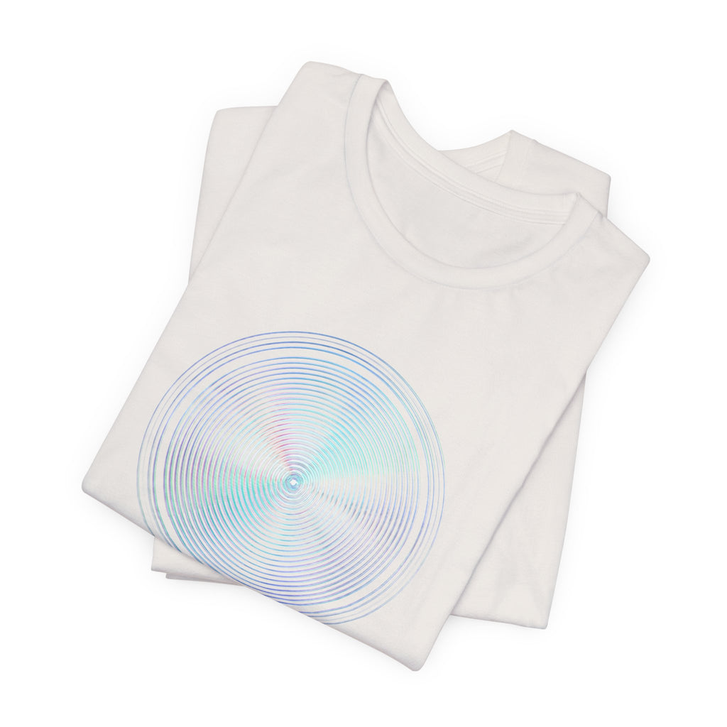 Hypnotic Holo Spiral T‑Shirt