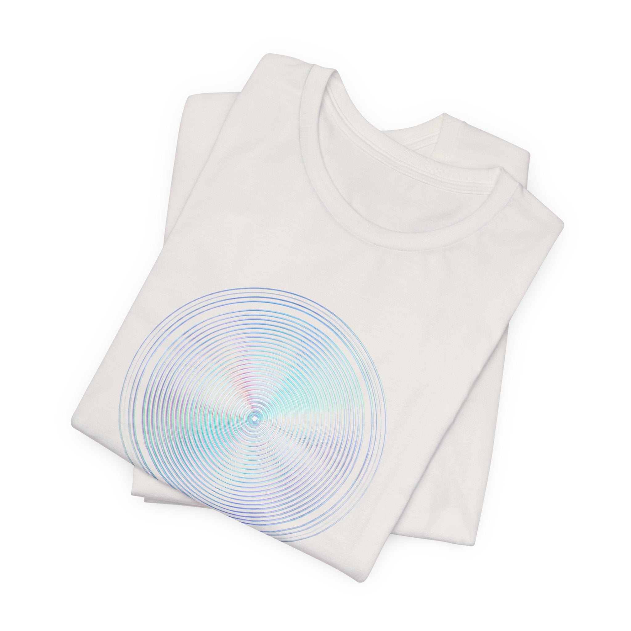 Hypnotic Holo Spiral T‑Shirt