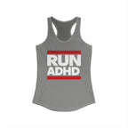 RUN ADHD Graphic Tank top — Funny ADHD Awareness Shirt