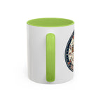 Space Camper Patch Coffee Mug — Retro Astronaut Camper 11/15oz Accent Mug