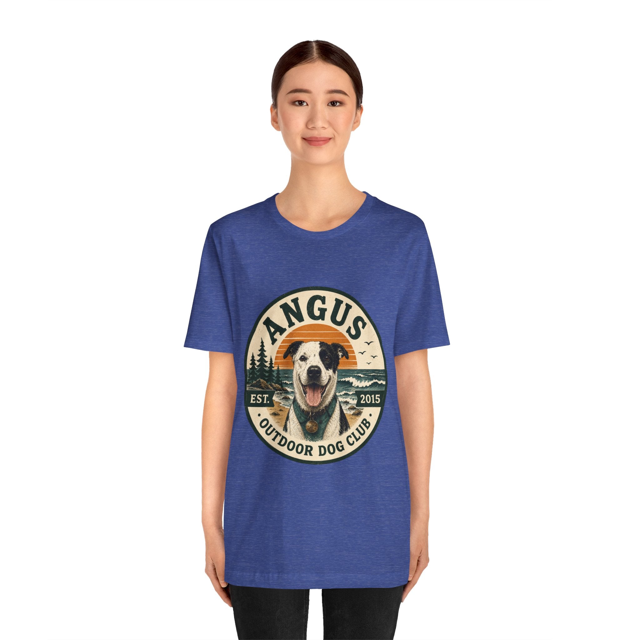 Angus Dog Photo Collage T-Shirt