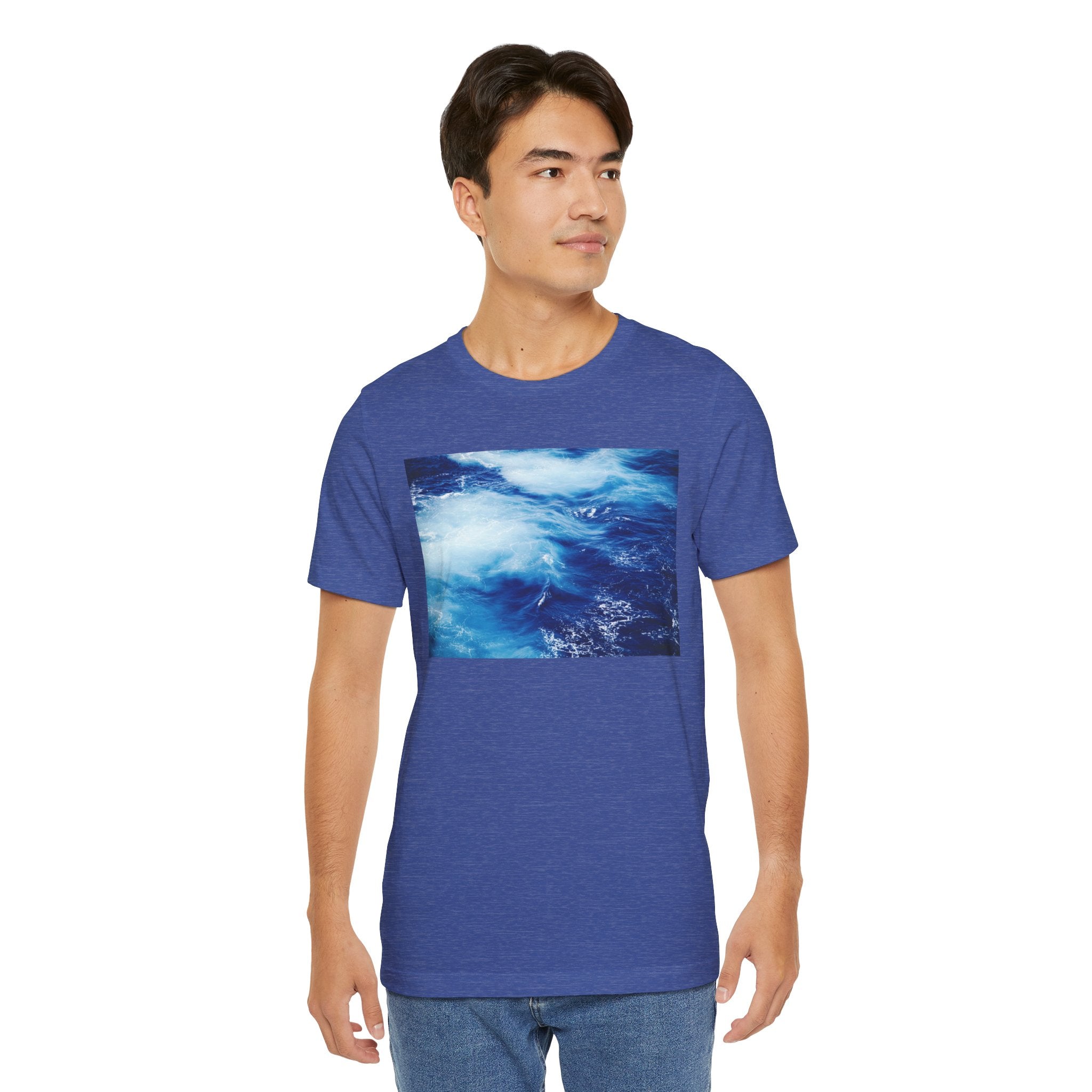 Ocean Waves  Tee — Blue Water Photography T-Shirt