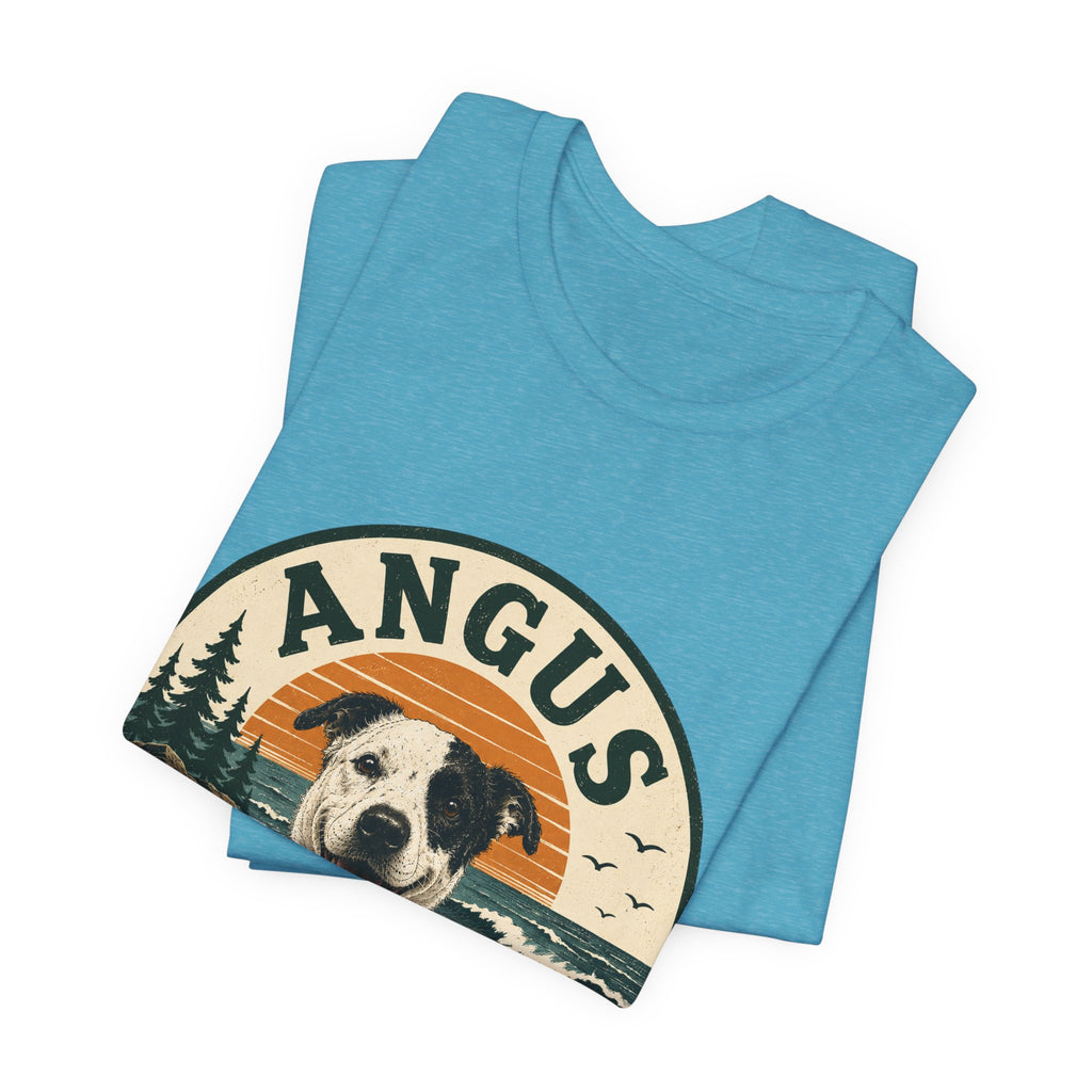 Angus Dog Photo Collage T-Shirt