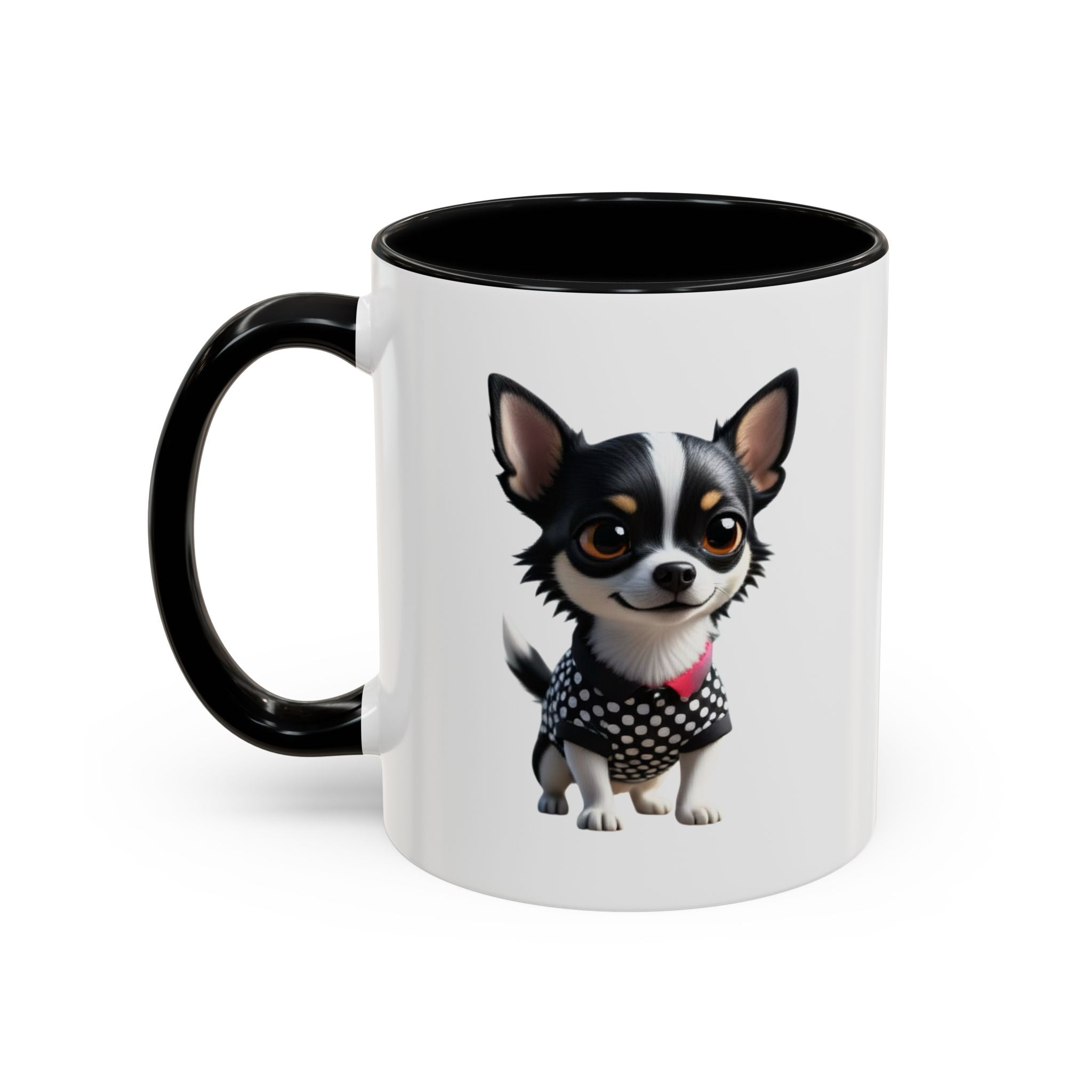 Chihuahua Dog Accent Coffee Mug – Cute Tiny Pup 11/15oz