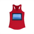 Women's Ideal Racerback Tank - Summer Ocean View